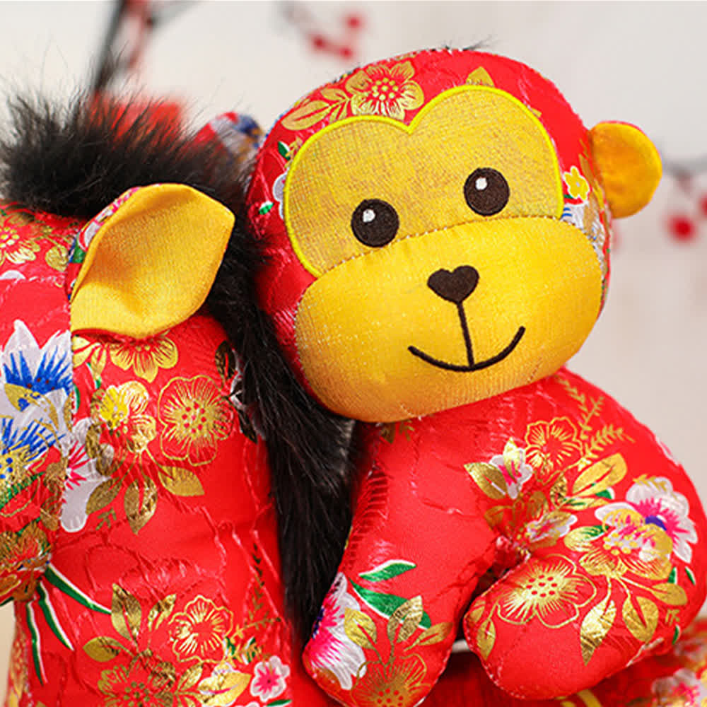 Peluche tradizionale a forma di cavallo dello zodiaco cinese - image 8