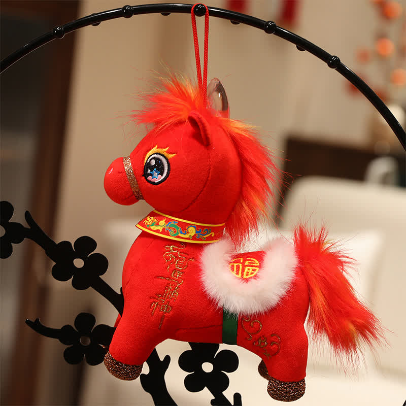 Mascotte giocattolo dello zodiaco cinese "Spirito del cavallo del drago" - image 8