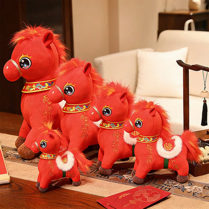 Mascotte giocattolo dello zodiaco cinese "Spirito del cavallo del drago" - image 7