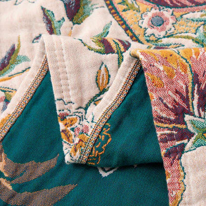 Coperta in garza di cotone in stile etnico vintage - image 5