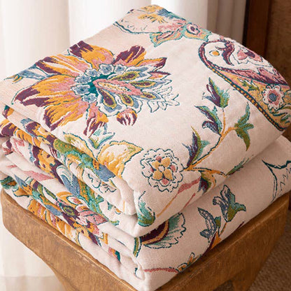 Coperta in garza di cotone in stile etnico vintage - image 2