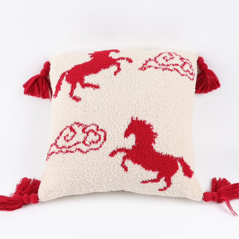 Collezione celebrativa dell'Anno del Cavallo 2026 - Cuscino (45cm x 45cm) - image 5