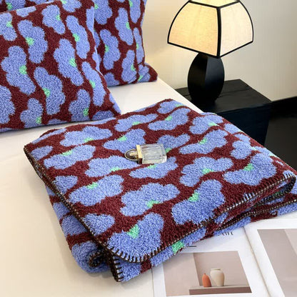 Coperta soffice con motivo artistico Cloud - image 1