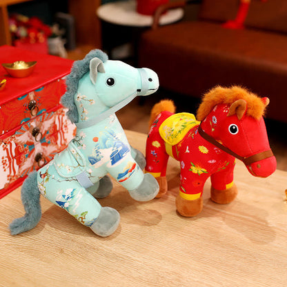 Peluche festivo dell'anno del cavallo 2026 - image 1
