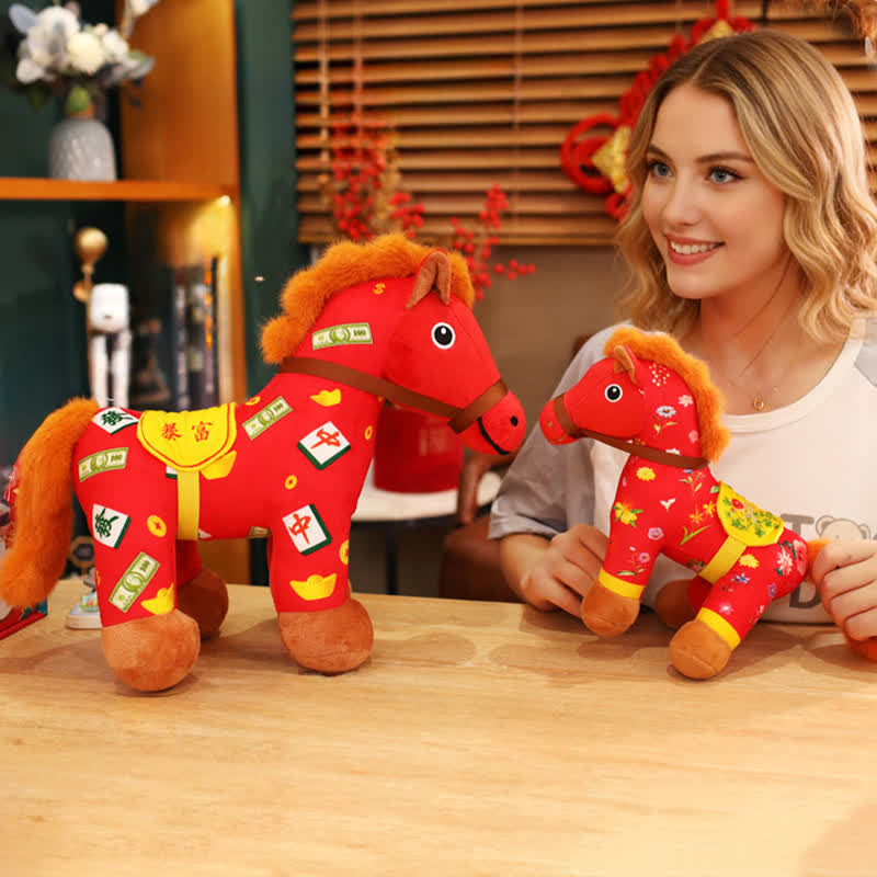 Peluche festivo dell'anno del cavallo 2026 - image 2