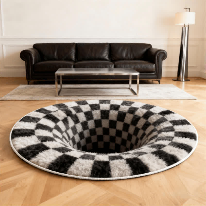 Tappeto a scacchi 3D Ownkoti Black Hole - image 8