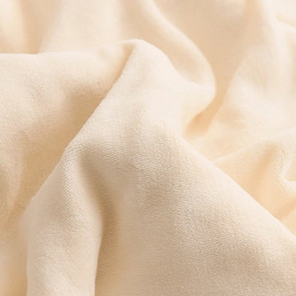 Coperta spessa in velluto di coniglio semplice