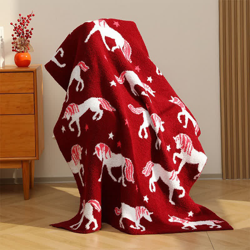 Coperta in filato di unicorno ultra morbida - image 1