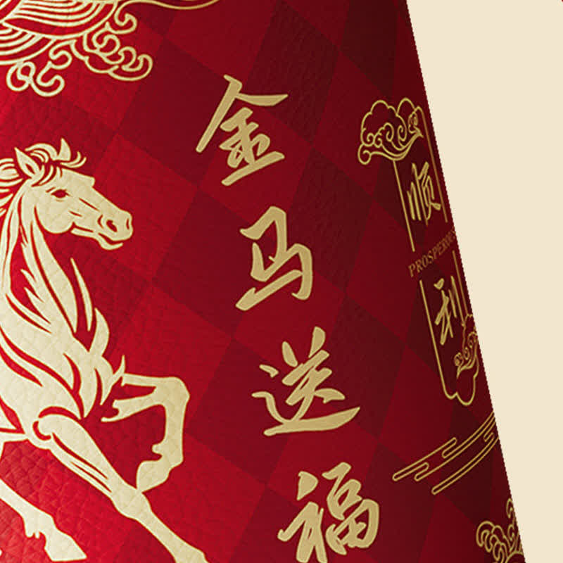 Cestino per rifiuti a forma di cavallo al galoppo Oriental Heritage - image 3