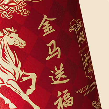 Cestino per rifiuti a forma di cavallo al galoppo Oriental Heritage - image 3
