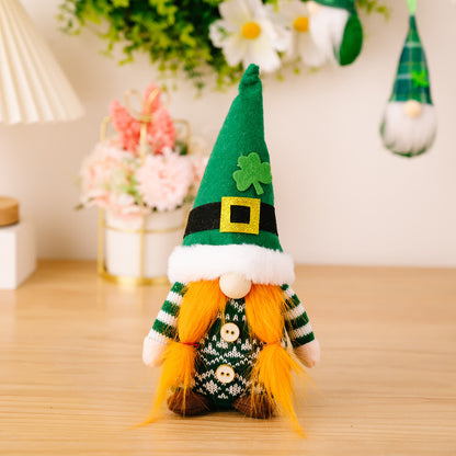 Peluche Leprechaun fatto a mano per il giorno di San Patrizio - image 6