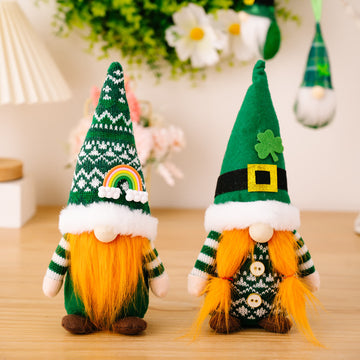 Peluche Leprechaun fatto a mano per il giorno di San Patrizio - image 0