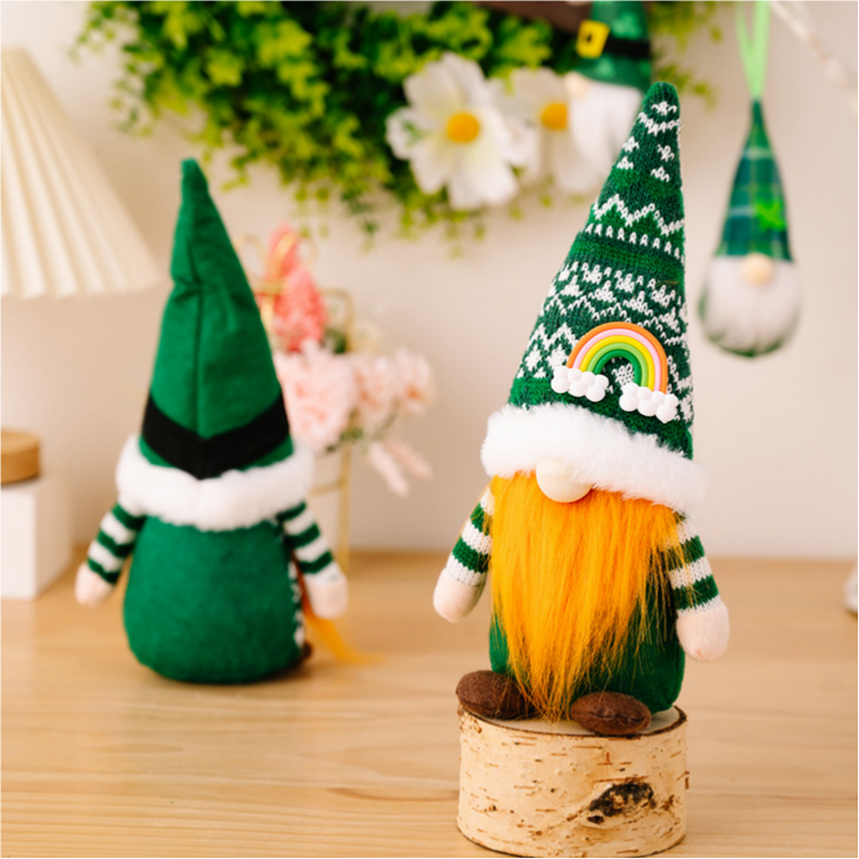 Peluche Leprechaun fatto a mano per il giorno di San Patrizio - image 2