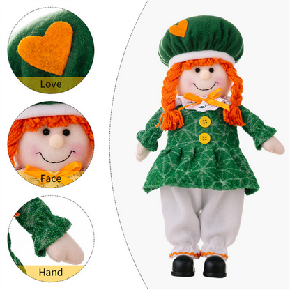Coppia di bambole di folletti per il giorno di San Patrizio - image 7