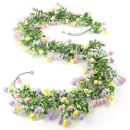 Ghirlanda di eucalipto artificiale con uova di Pasqua (2 pezzi) - image 10