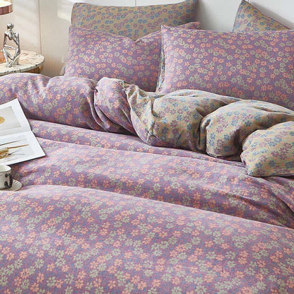Biancheria da letto in cotone a doppia garza con motivo floreale Cottage Ditsy - image 3