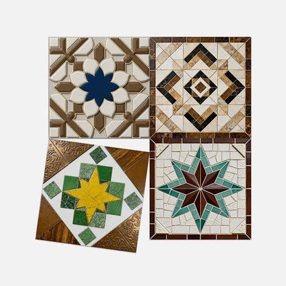 Adesivo da parete vintage staccabile e attaccabile (24 pezzi) - image 9