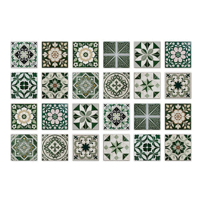 Adesivo da parete Boho staccabile e attaccabile (24 pezzi) - 20cm x 20cm - image 8