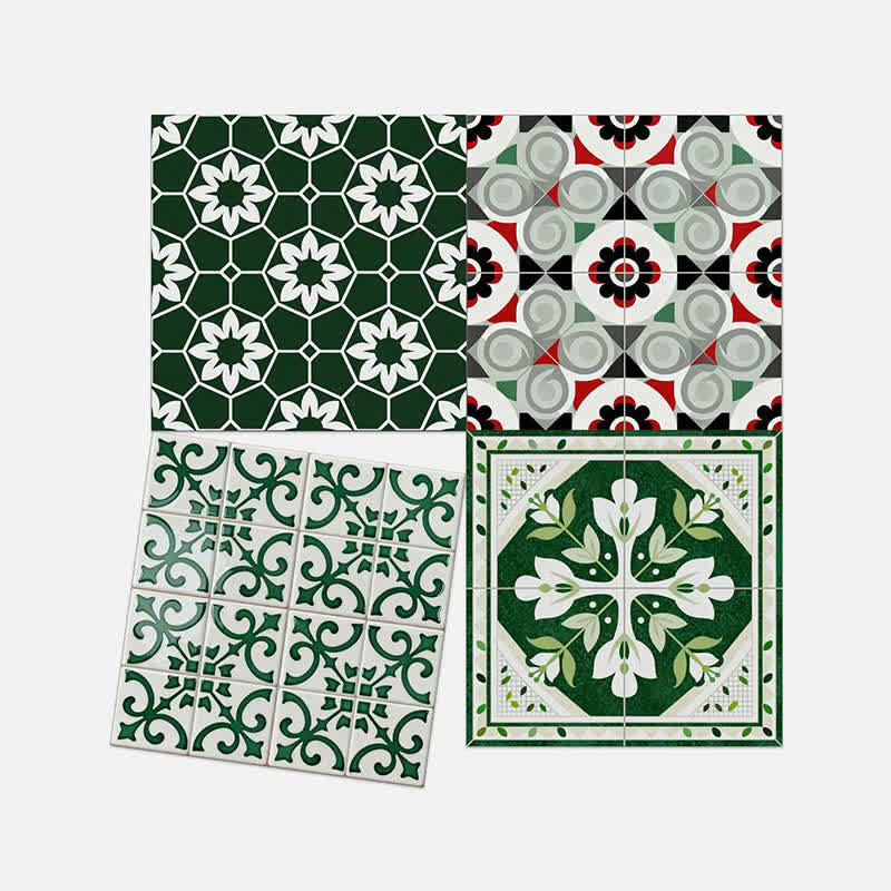 Adesivo da parete Boho Green staccabile e attaccabile (24 pezzi) - image 9
