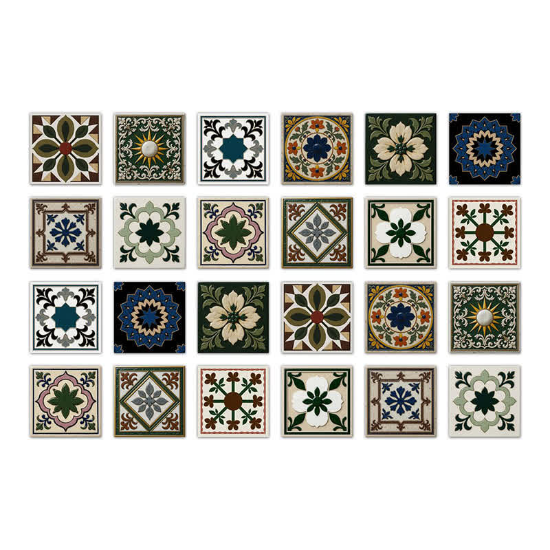Adesivo da parete rustico e rustico (24 pezzi) - 20cm x 20cm - image 8