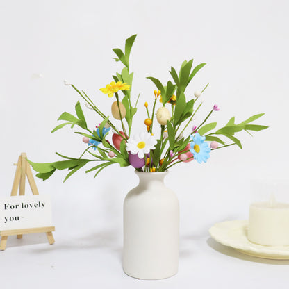 Stelo floreale artificiale primaverile per decorazione pasquale - image 2