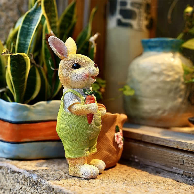 Vaso per piante grasse in resina Bunny Garden - image 10