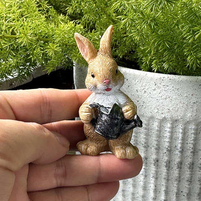 3 miniature di coniglietti da giardinaggio - image 7