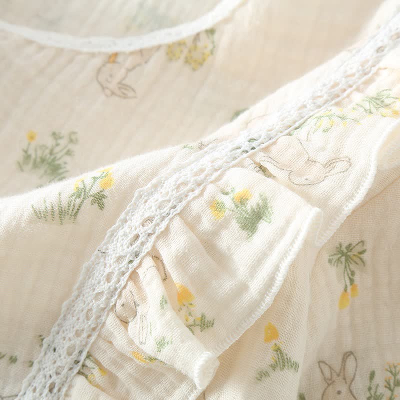 Pigiama Refresh Bunny in puro cotone - image 6