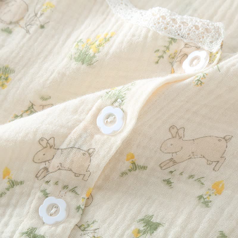 Pigiama Refresh Bunny in puro cotone - image 5