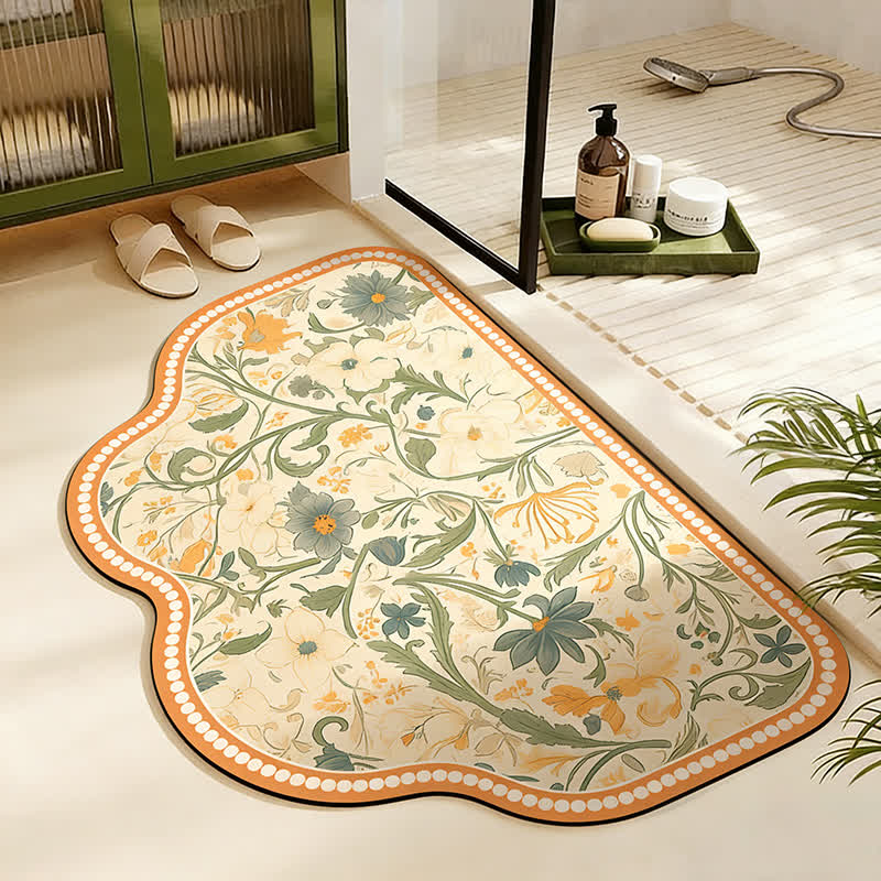 Tappetino da bagno assorbente French Chic Diatomee Mud - Trapezio - 60cm x 90cm - image 2