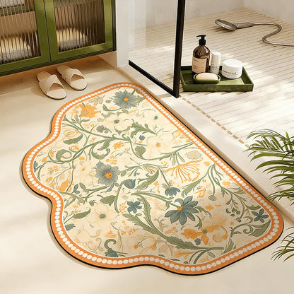 Tappetino da bagno assorbente French Chic Diatomee Mud - Trapezio - 60cm x 90cm - image 2