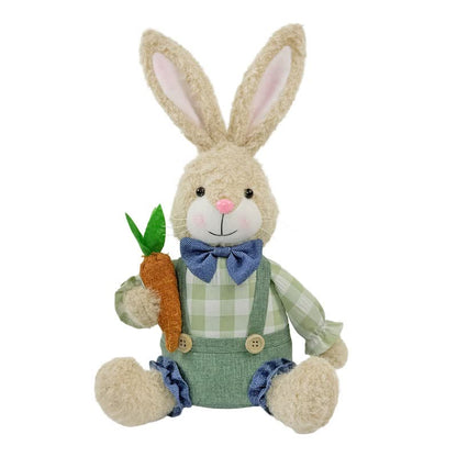 Decorazione di peluche a forma di coniglietto pasquale seduto - image 11