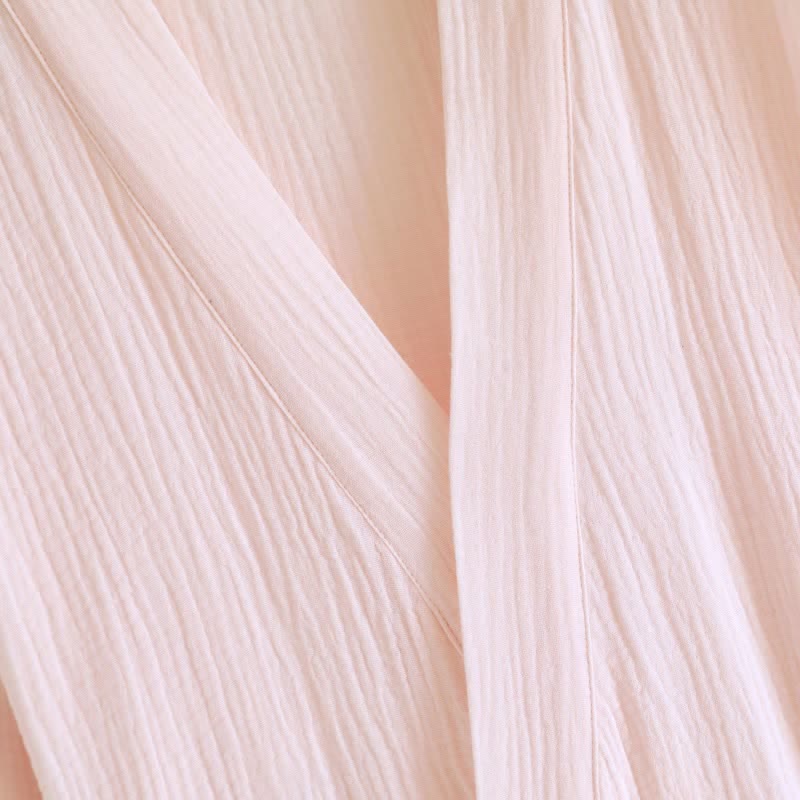 Accappatoio minimalista in cotone per lui e per lei - image 6