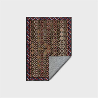 Tappeto vintage persiano geometrico antiscivolo - image 5