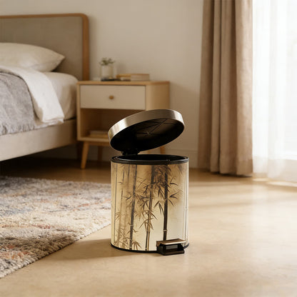 Cestino decorativo con ombra di bambù orientale - image 3