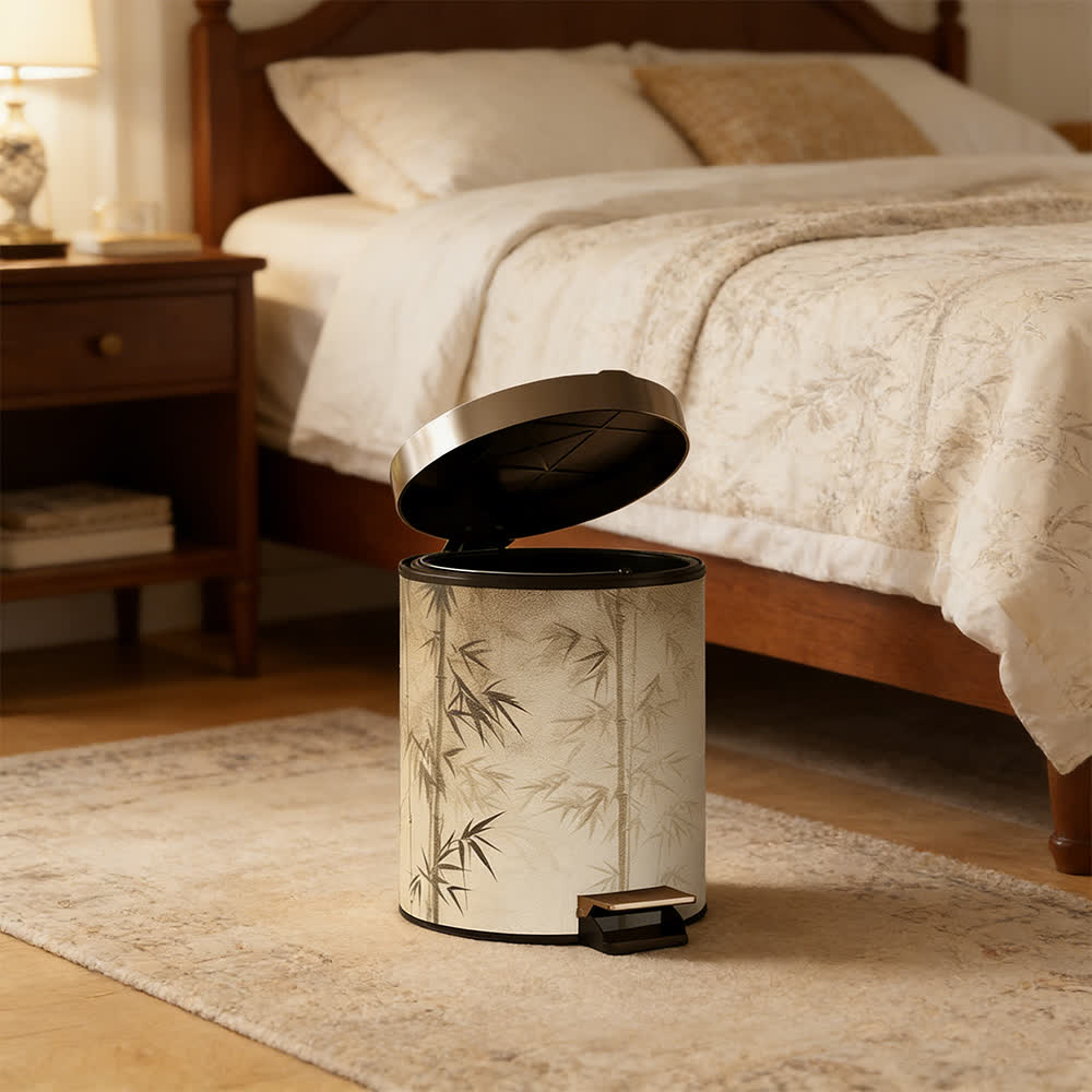 Cestino decorativo con ombra di bambù orientale - image 13