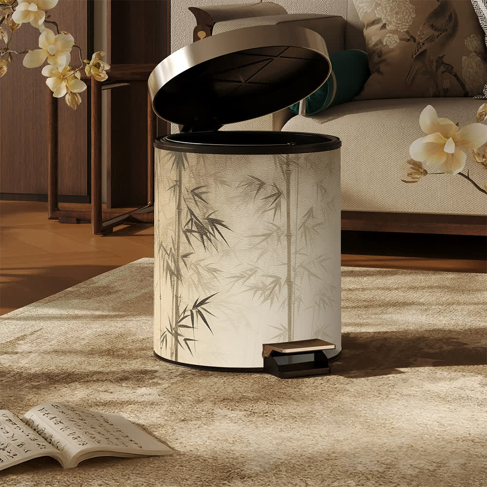 Cestino decorativo con ombra di bambù orientale - image 12