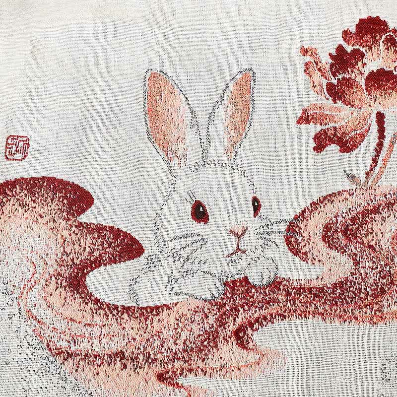 Set di 3 strofinacci da cucina in garza di cotone Eastern Bunny - image 10