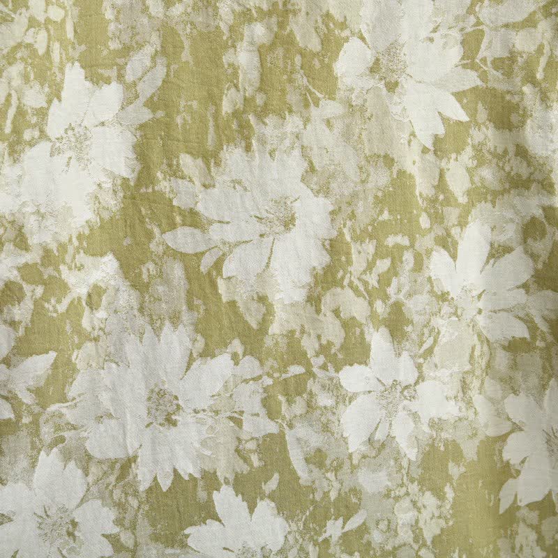 Elegante kimono floreale in garza di cotone - image 16