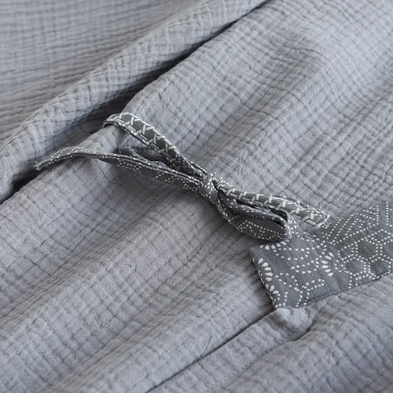 Kimono in garza di cotone dallo stile etnico - image 8