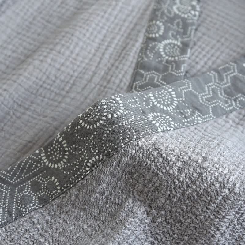 Kimono in garza di cotone dallo stile etnico - image 5