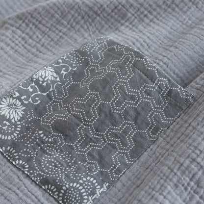 Kimono in garza di cotone dallo stile etnico - image 6