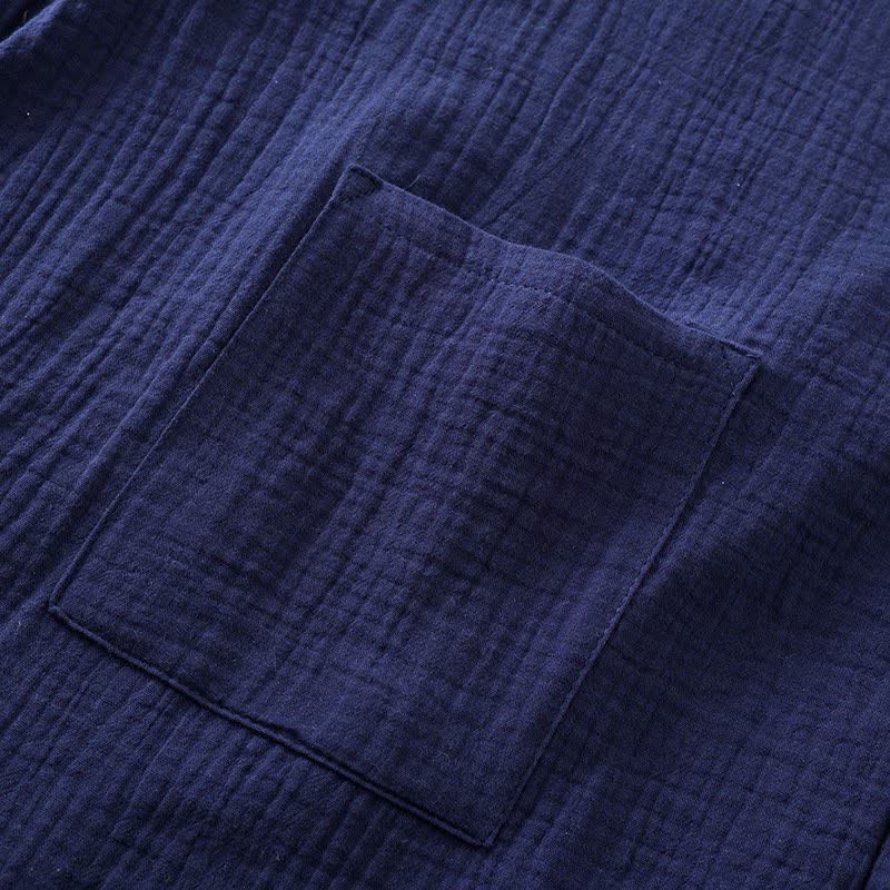 Kimono in garza di cotone in stile etnico - image 6
