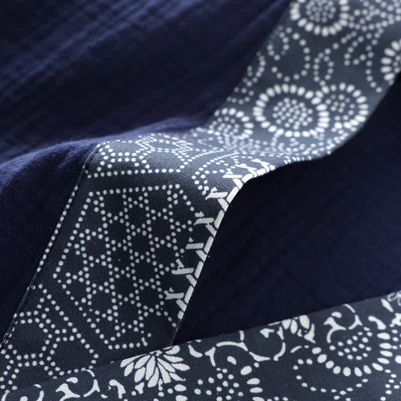 Kimono in garza di cotone in stile etnico - image 4