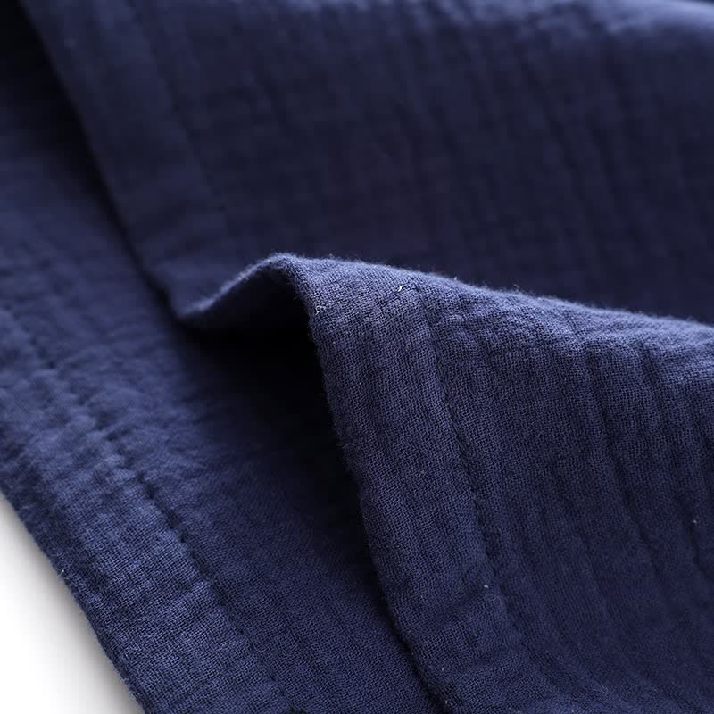 Kimono in garza di cotone in stile etnico - image 9