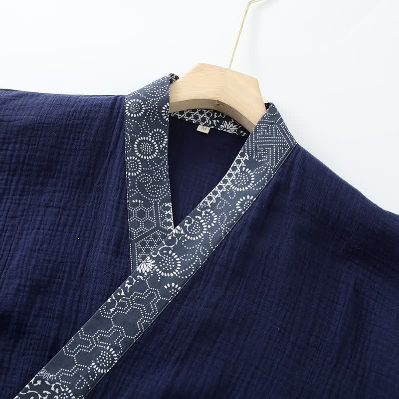 Kimono in garza di cotone in stile etnico - image 2