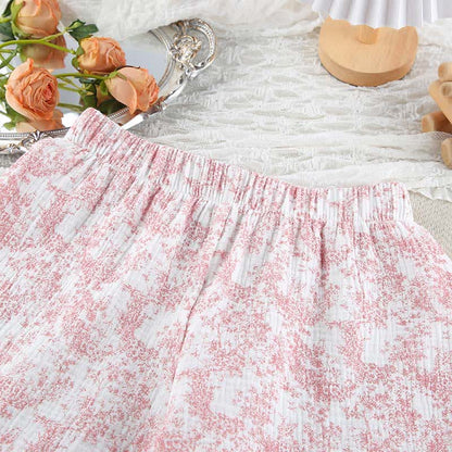 Set pigiama in cotone con stile artistico astratto - image 12