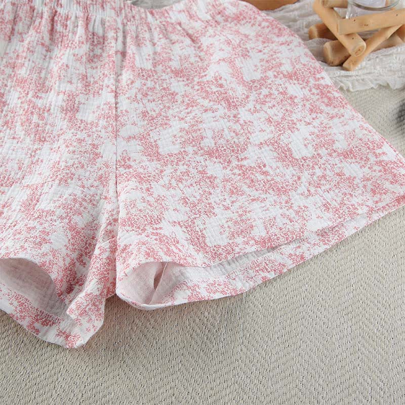 Set pigiama in cotone con stile artistico astratto - image 13