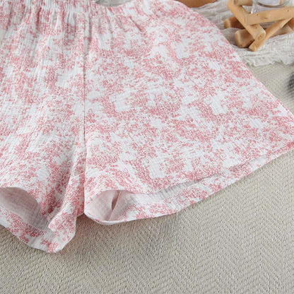 Set pigiama in cotone con stile artistico astratto - image 13