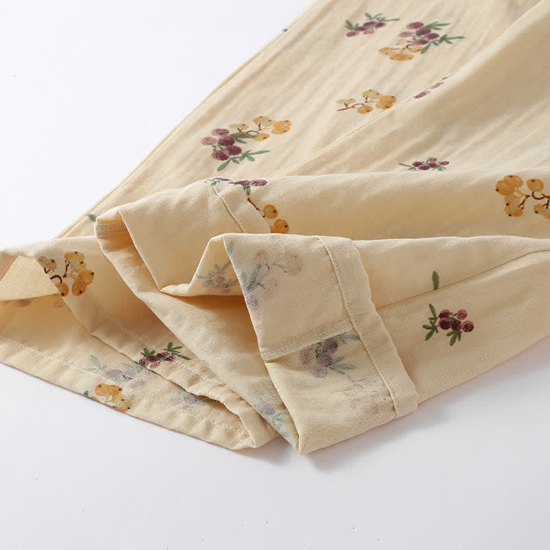 Set pigiama in cotone con stampa di nespole (3 pezzi) - image 8